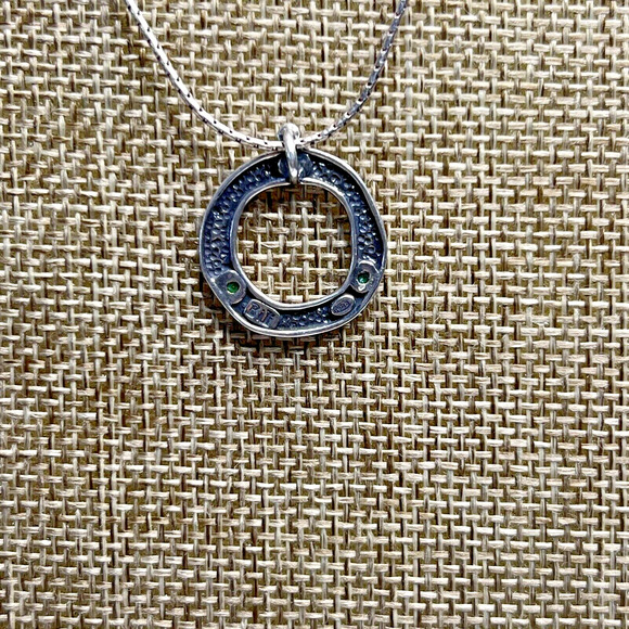 Sterling Silver 925 Bili Peace Love Dream Turquoise Charm With 16" Necklace - Picture 3 of 7